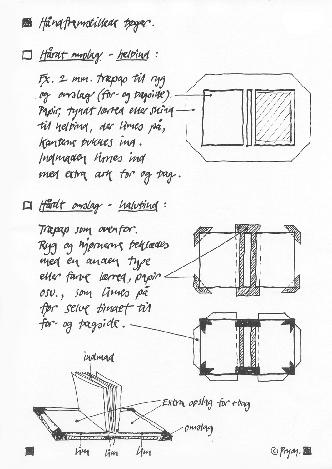 Bogbinding vejledning